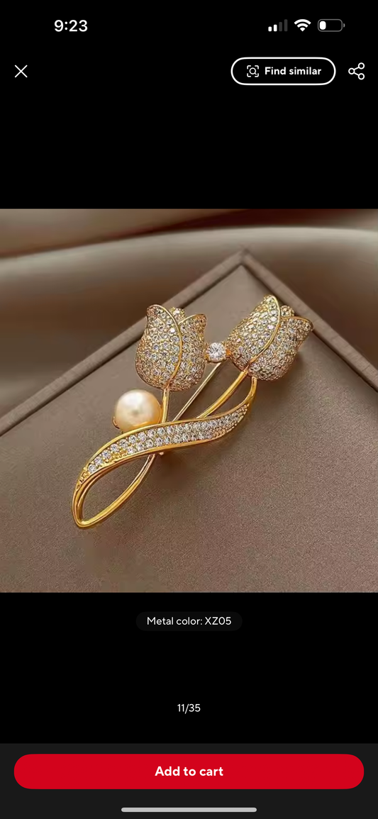 Flower Brooch
