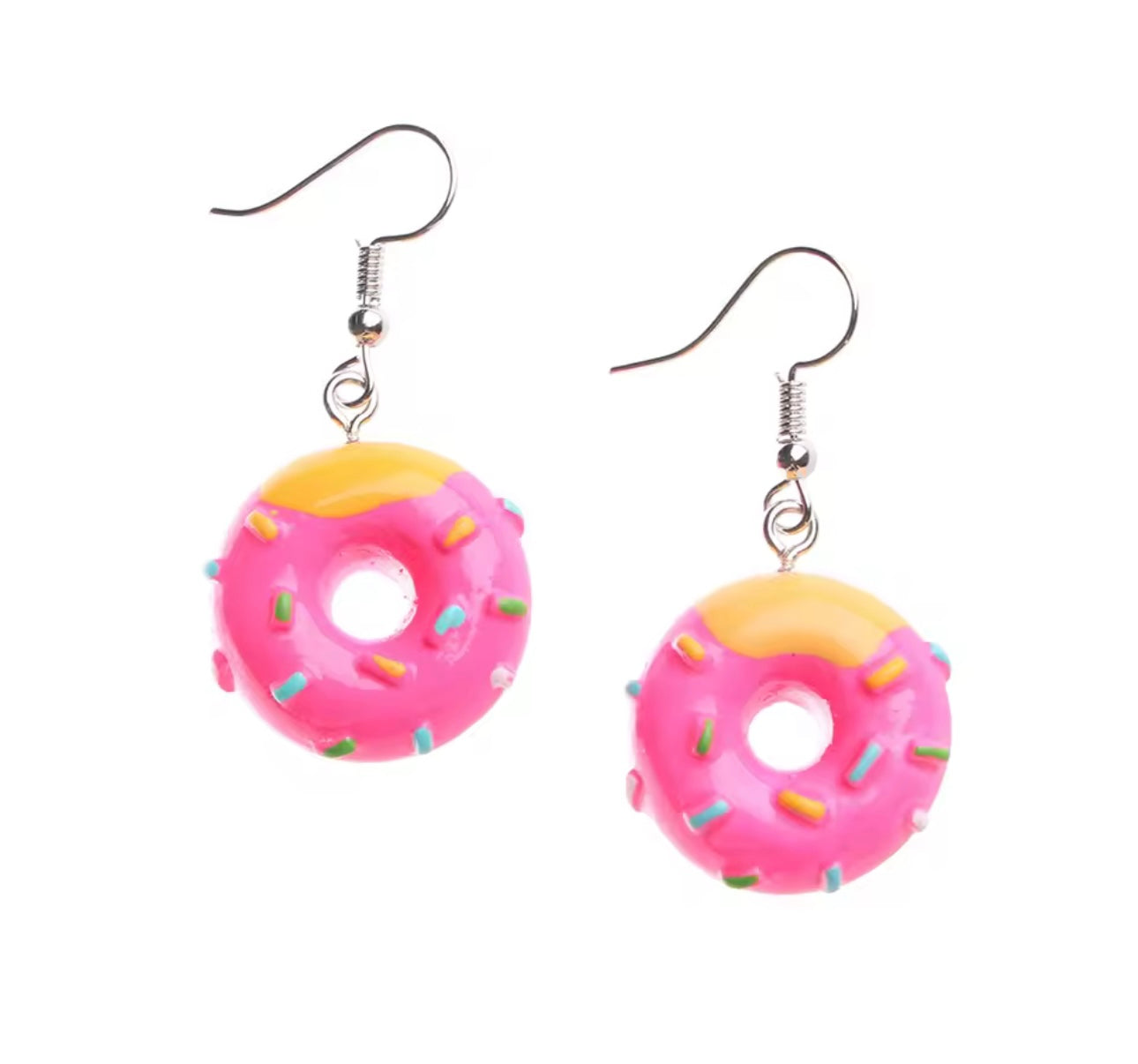 Donut earrings