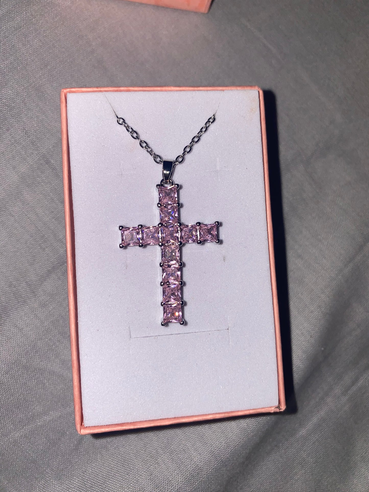 Diamond Cross Necklace Pendant